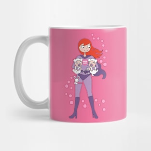 Supermom twins - red hair Mug